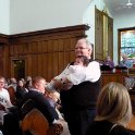 Presenting Joey to the Congregation